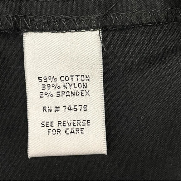 CACHÉ Vintage Satin Flat Front Wide Leg Pants - Picture 4 of 5